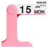 Desk Calendar Standing Flip Calendar X2