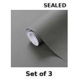 3x Heroad Peel and Stick Wallpaper in matte...