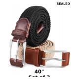 Casual Stretch Belts for Men x2