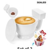2x Toilet Coffee Mug