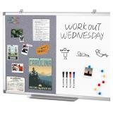 Magnetic Whiteboard Combination