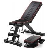 Yoleo Adjustable Weight Bench