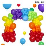 Blue and Pink Balloons Birthday Decoration