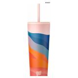 24oz Stainless Steel Straw Tumbler