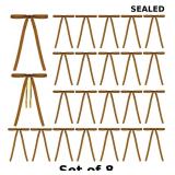 24Pcs Velvet Bows for Christmas Tree x8