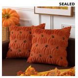 Kevin Textile Pumpkin Fall Decorative Throw Pillow