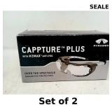 2x Pyramex Cappture Clear H2MAX Anti-Fog Safety...
