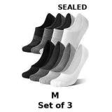 3x FITRELL No Show Socks