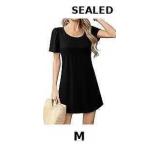 Missufe Women's dress featuring a scoop neck