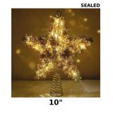 LAWOHO Christmas Tree Topper Star features a 10'