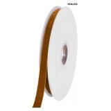 Abbaoww 10 Yards Brown Velvet Ribbon 3/8 Inch