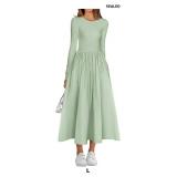 BTFBM Casual Long Sleeve Dresses Spring Dresses