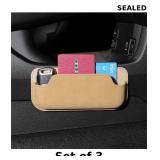 3x Adhesive Sunglasses Holders for Car