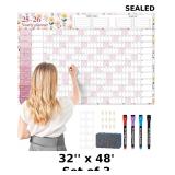 3x Ospelelf Calendar 2025-2026 Large Dry Erase...