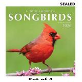 4x Songbirds Calendar 2026