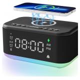 Alarm Clock Speaker Wireless Charger