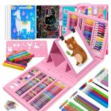 ?? Pink Art Kit with Trifold Easel