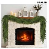 9FT Artificial Norfolk Pine Garland