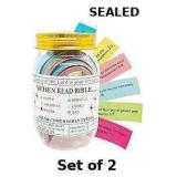 Bible Verse Hope & Prayer Jar x2