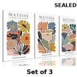 BingruiArt Matisse Wall Art x3