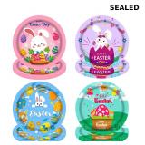 48PCS Easter Paper Plates-7Inch 4 Design Plates