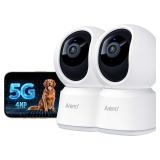 ARENTI 5G 4MP Pet Camera 2 Pack