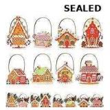 Sanwuta 8 Pcs Christmas Gingerbread Gift Bags