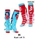 Tarpop 2 Pairs Crazy Funny Silly Socks