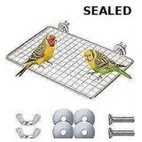 Stainless steel bird perches platform