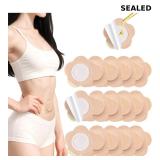 50 Pcs Leak-Proof Self-Adhesive Castor Oil Patches