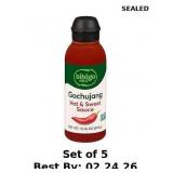 5x Bibigo Korean-Style Hot & Sweet Gochujang...