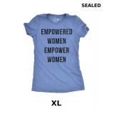 Crazy Dog T-Shirts Womens Empowered Women