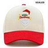 Santa Trucker Hat for Men Women, Adjustable Snapba