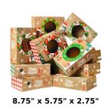 JOYIN 12PCS Christmas Cookie Boxes for Gift