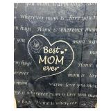 Best Mom Ever Throw Blanket 50x60