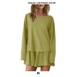 Panadila Womens Long Sleeve Short Romper Dresses