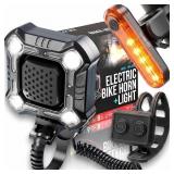 ZIREN 140dB High-Traffic Bike Horn & LED Light