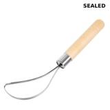 Cabilock's coconut meat remover features a wooden