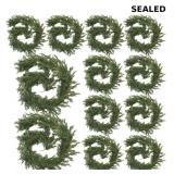 Crowye 12 Pcs 6ft Christmas Cedar Garland