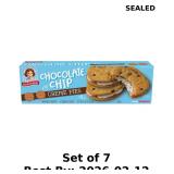 7x Little Debbie Chocolate Chip Creme Pies