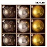 DN DECONATION Christmas Ball Ornaments Set of 9