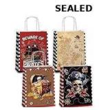 Set of 24 pirate-themed party favor bags with hand