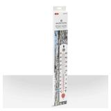 Vertical Outdoor Thermometer - 16-Inch