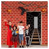 4 Pcs Wizards Door Banner backdrop