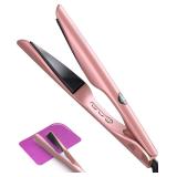 2-in-1 Hair Straightener Curling Iron Combo