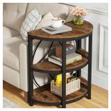 Half-Round End Table