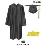 Happy Secret Shiny Graduation Cap and Gown Set