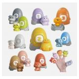 Rocket zoo finger puppet toy