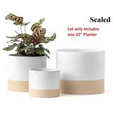 kimisty 10 Inch Indoor Ceramic Planter