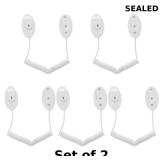 2x Wall-mounted retractable tether